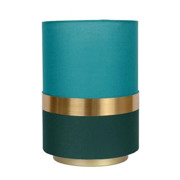 10508-01-33 tusse tafellamp groen linnen e14 lucide retro