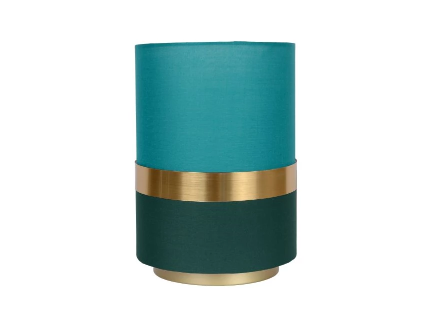 10508-01-33 tusse tafellamp groen linnen e14 lucide retro