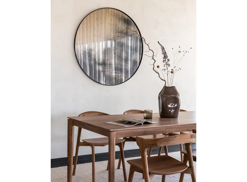 Sfeerfoto Spiegel Aged Wall Mirror Bronze Ø121 20613 Ethnicraft