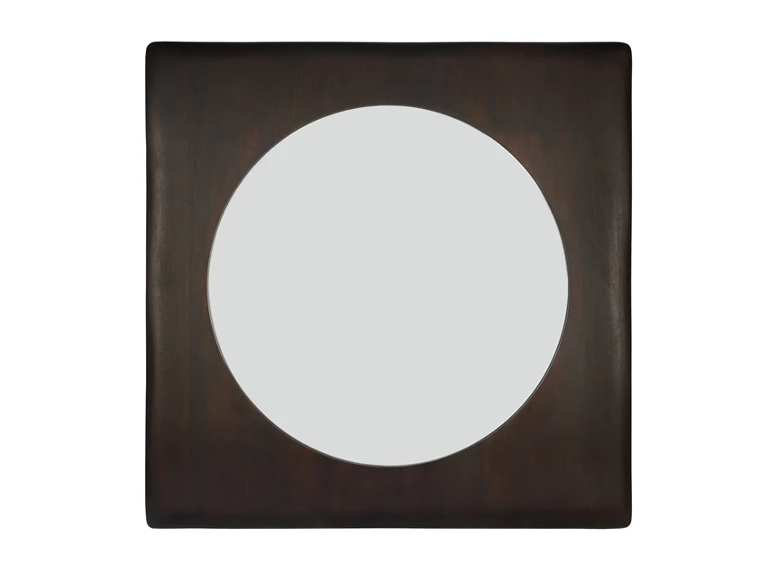 Spiegel Pi Wall Mirror Mahogany Dark Brown 29776 Ethnicraft