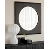 Sfeerfoto Spiegel Pi Wall Mirror Mahogany Dark Brown 29776 Ethnicraft