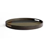 Zijkant Plateau Slate Angle Glass Tray Round S 20572 Ethnicraft