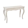 22513 console naturel hout jolipa gekrulde poot j-line wandtafel