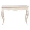 22513 console naturel jolipa gekrulde poot j-line wandtafel hout