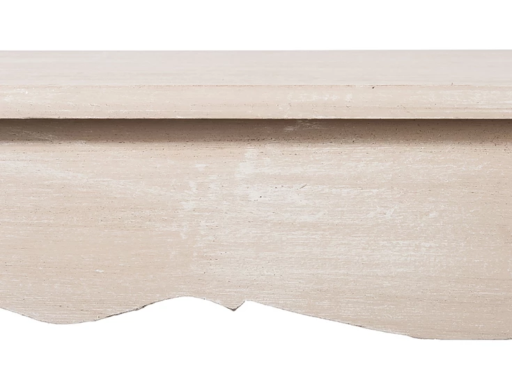 22513 gekrulde poot j-linel hout naturel jolipa console wandtafe