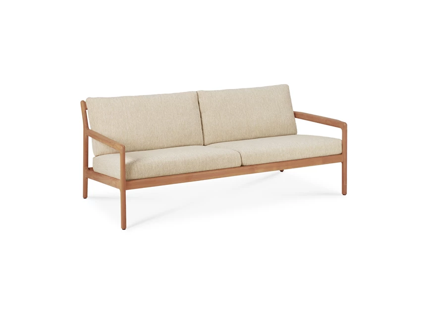 Zijkant Zitbank Teak Jack Outdoor 2 Seater Natural 10241 Ethnicraft