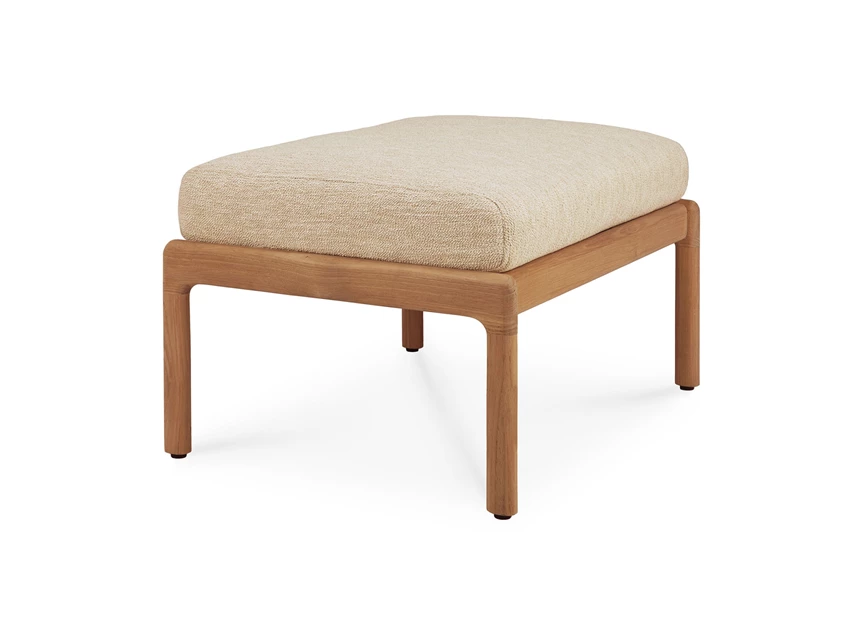 Poef Teak Jack Outdoor Footstool Natural 10247 Ethnicraft