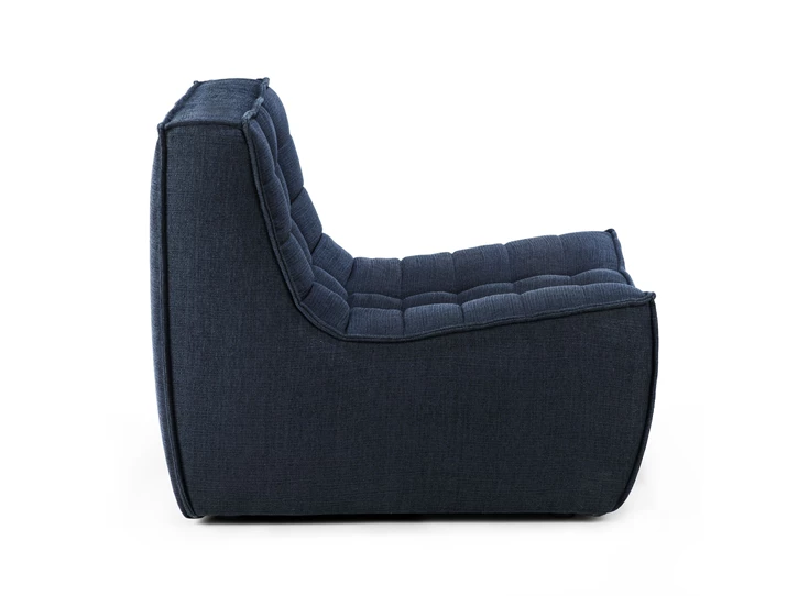 Zijkant Bijzetzetel N701 Sofa 1 Seater Graphite 20222 Ethnicraft