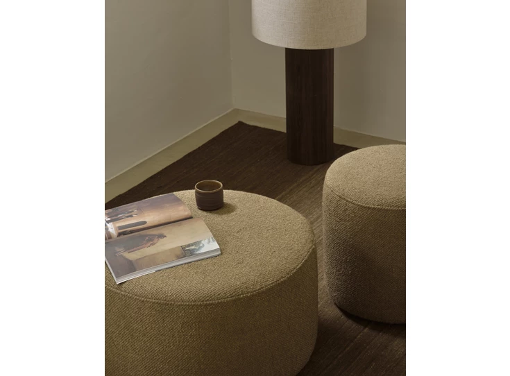 Inzoom Poef Barrow Pouf Ginger 20155 Ethnicraft