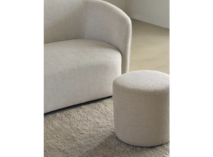 Inzoom Poef Barrow Pouf Off White 20156 Ethnicraft