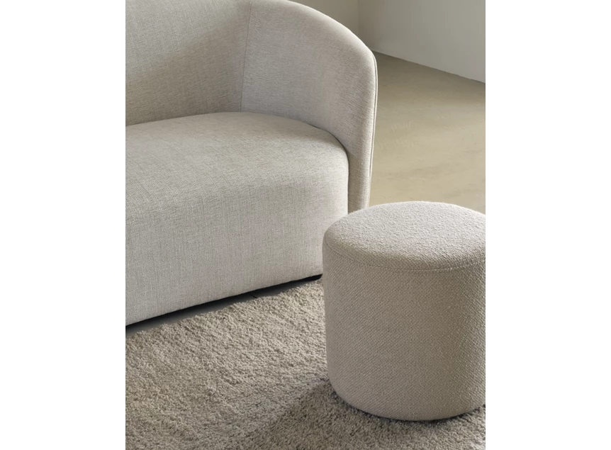 Inzoom Poef Barrow Pouf Off White 20156 Ethnicraft