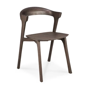 Stoel Oak Bok Brown Dining Chair 51550 Ethnicraft