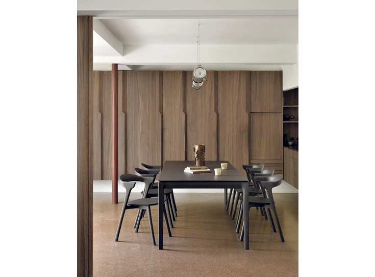 Sfeerfoto Stoel Oak Bok Brown Dining Chair 51550 Ethnicraft