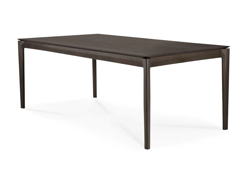 Zijkant Tafel Oak Bok Brown Dining Table 51557 Ethnicraft