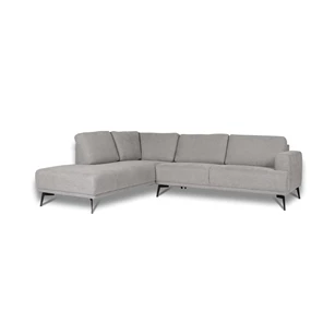 Sicuro hoeksalon CSI left + 2_5 Seater right in Bloq 167 Zinc jakobsen