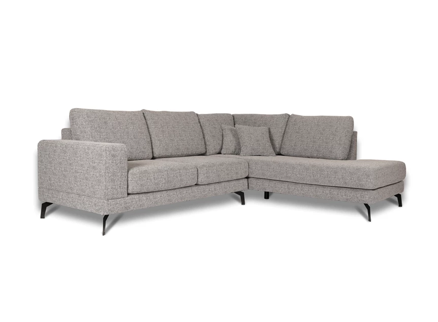 Davos Noah 3 zit links + 2zit ottoman rechts in 6018 matex