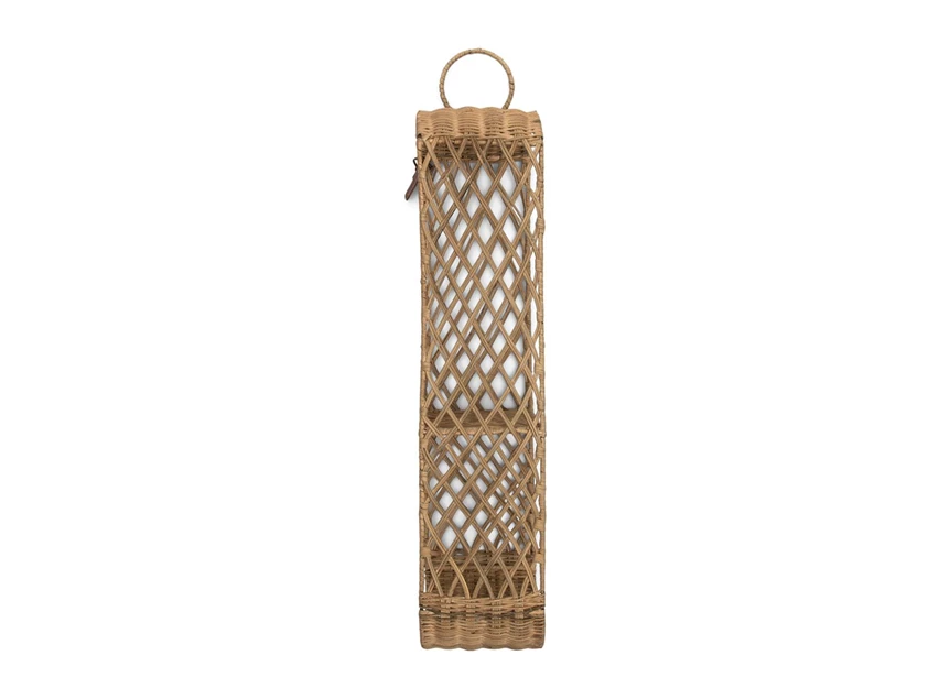 511240 toiletrolhouder rustic rattan riviera maison lederen bandje ring