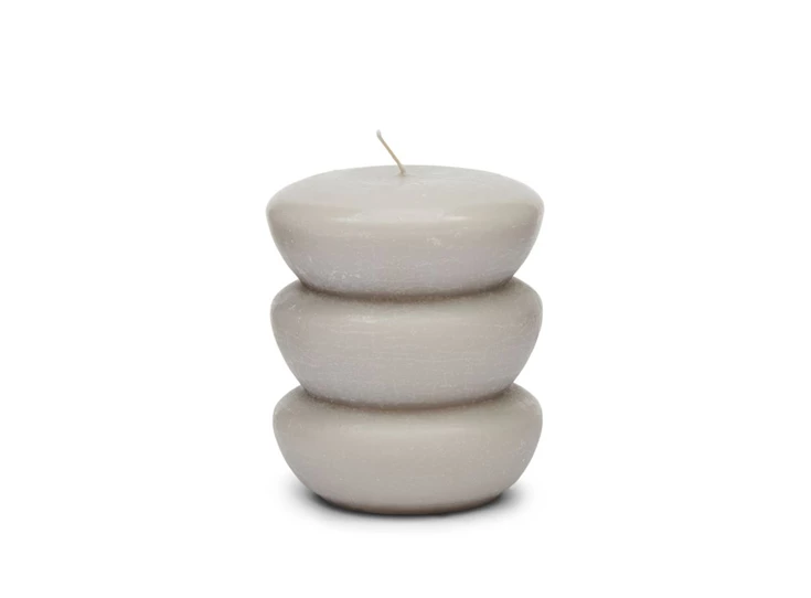 523910 stompkaars RM bauble flax candle riviera maison organisch