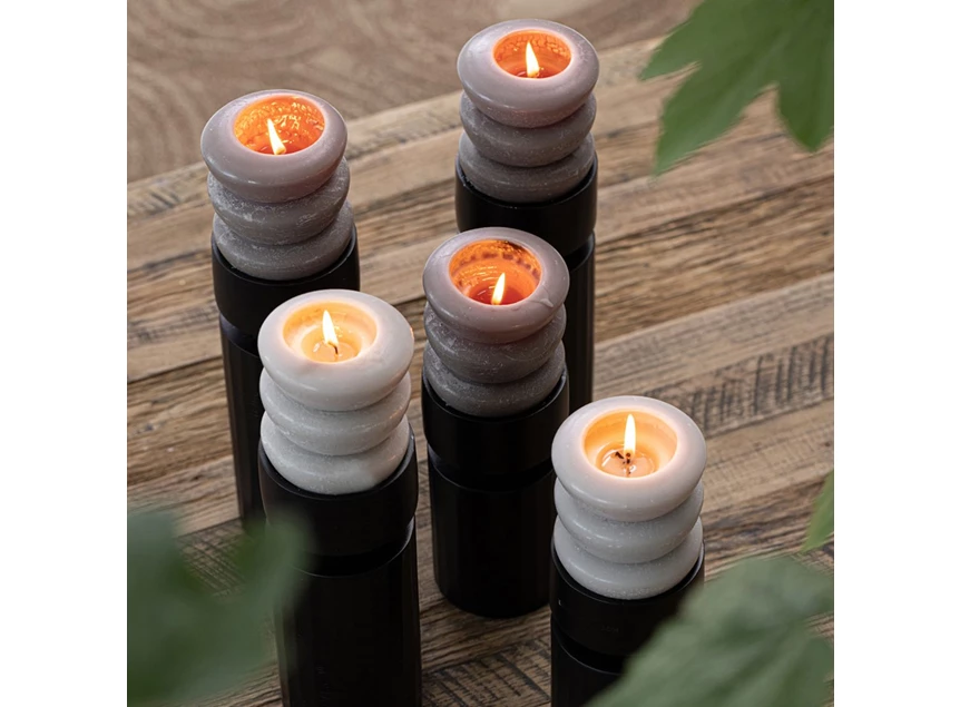 523910 stompkaars RM bauble flax candle riviera maison organisch sfeerbeeld andere kleuren