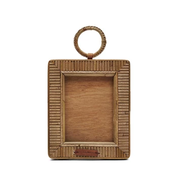 514150 RM railey beach fotokader riviera maison rattan ring 13x18cm