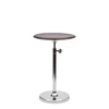 501670 bijzettafel capri zilver in hoogte verstelbaar aluminium mangohout riviera maison laag