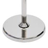 501670 bijzettafel capri zilver in hoogte verstelbaar aluminium mangohout riviera maison detail voet