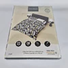 Jungle style black 140x220cm dekbedovertrek refined bedding katoen bladeren verpakking