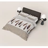 featherwood 2 persoons dekbedovertrek veren refined bedding 240x220cm sfeerbeeld