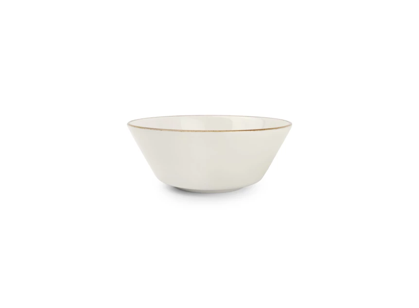 740831 kom ivoor collect bon bistro 15cm porselein servies ontbijt slakommetje