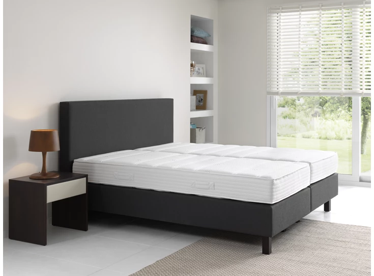 como hoofdbord met pocketspring matrassen