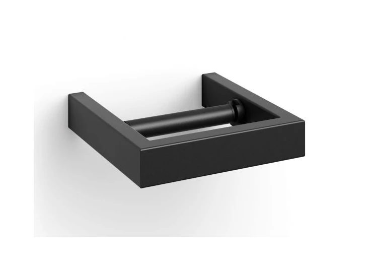 40576 ZACK LINEA toiletrolhouder zwart