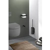 40576 ZACK LINEA toiletrolhouder zwart sfeer