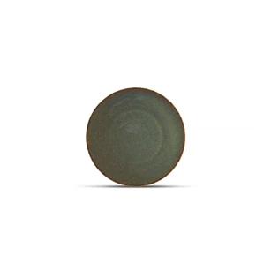 740550 plat bord 21x21 cm rond cirro green fine dining & living