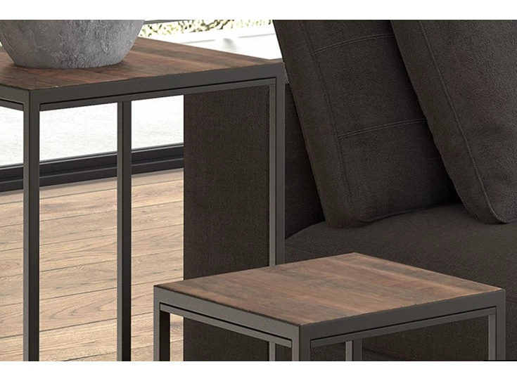 Bijzettafels madeira 2-delig magnolia 3915-1 Rousseau Detail