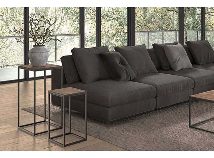 Bijzettafels madeira 2-delig magnolia 3915-1 Rousseau Sfeer