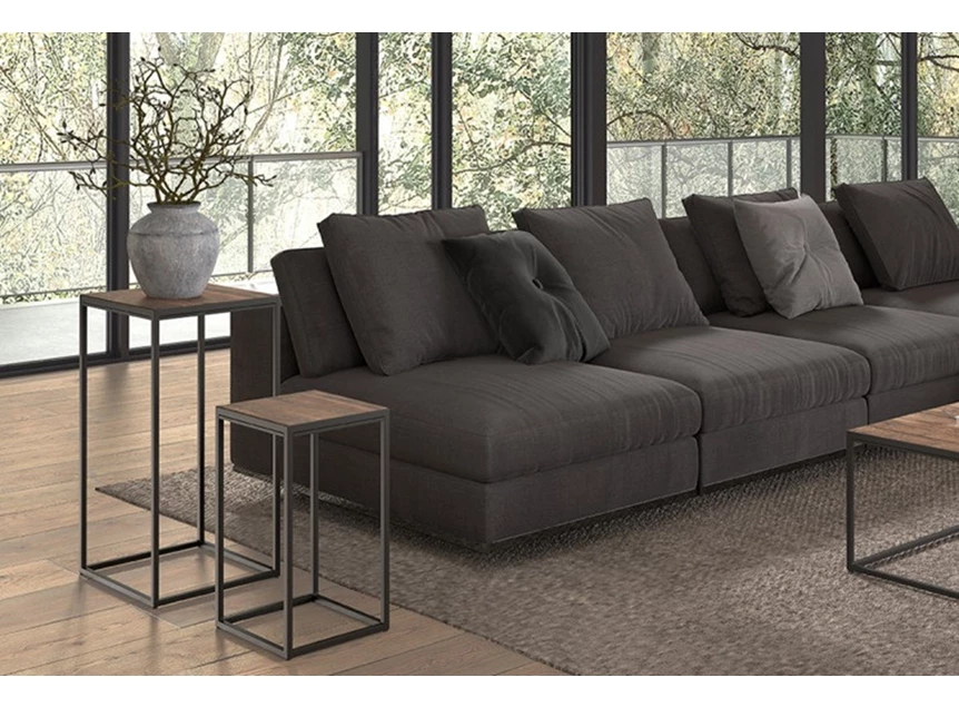 Bijzettafels madeira 2-delig magnolia 3915-1 Rousseau Sfeer