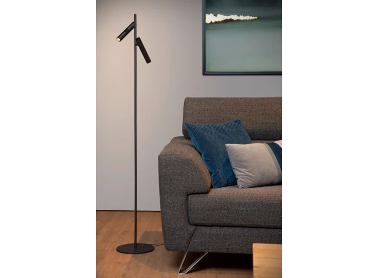 79781-10-30 lucide PHILON leeslamp Ø 23 cm LED Dimb. bovenkant sfeer