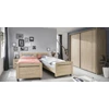 Brussel nachttafels futonbed zweefdeurkast commode slaapkamer wiemann mobel