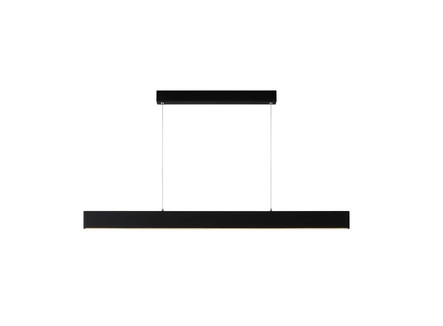 45455-50-30 Lucide Raya led hanglamp zwart 2700K