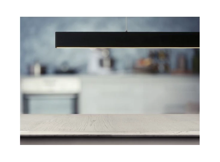 45455-50-30 Lucide Raya led hanglamp zwart 2700K sfeer