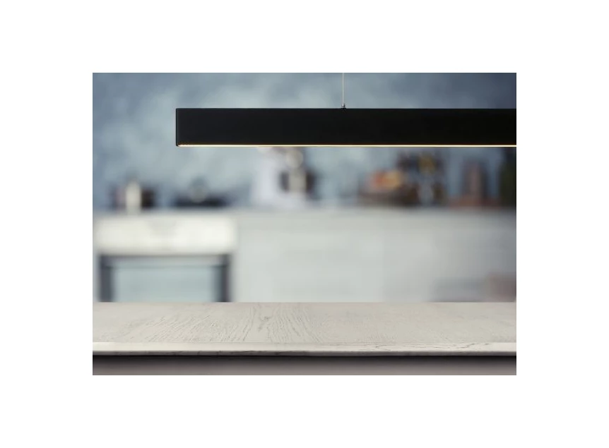 45455-50-30 Lucide Raya led hanglamp zwart 2700K sfeer