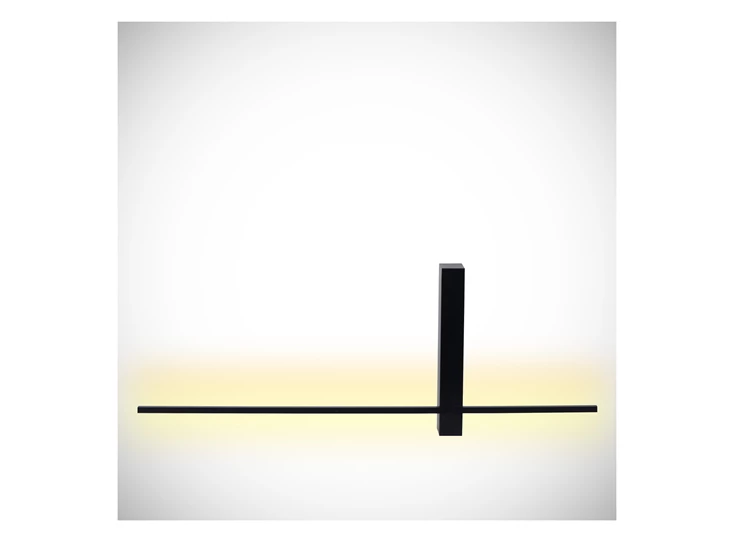 high-res 12200-60-30 lucide segin wandlamp zwart aluminium sfeer