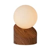 45561-01-70 lucide len tafellamp hout metaal