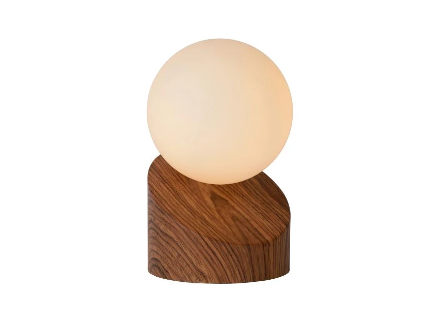 45561-01-70 lucide len tafellamp hout metaal