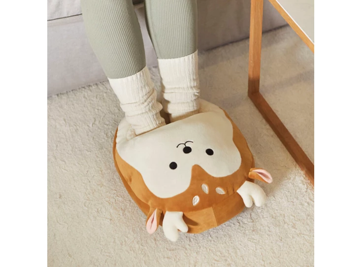 B27656 bergers balvi voetverwarmers hert bruin sfeer