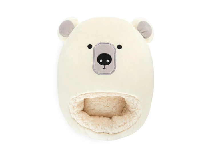 B27546 bergers voetwarmer ijsbeer wit poly Balvi