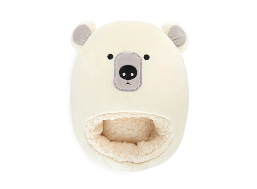 B27546 bergers voetwarmer ijsbeer wit poly Balvi