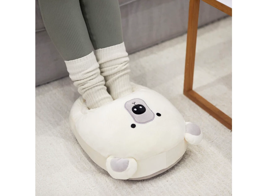 B27546 bergers voetwarmer ijsbeer wit poly Balvi sfeer