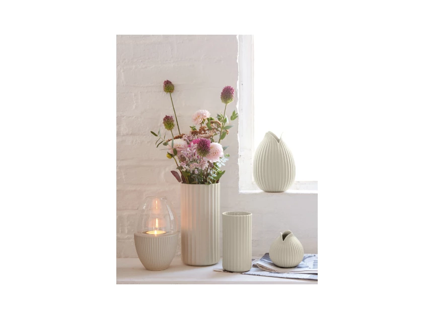 1347610 ASA theelichthouder Yoko mauve Collectie Sfeer