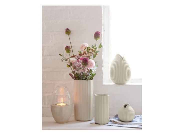 1347617 ASA Theelichthouder Yoko basalt Collectie Sfeer